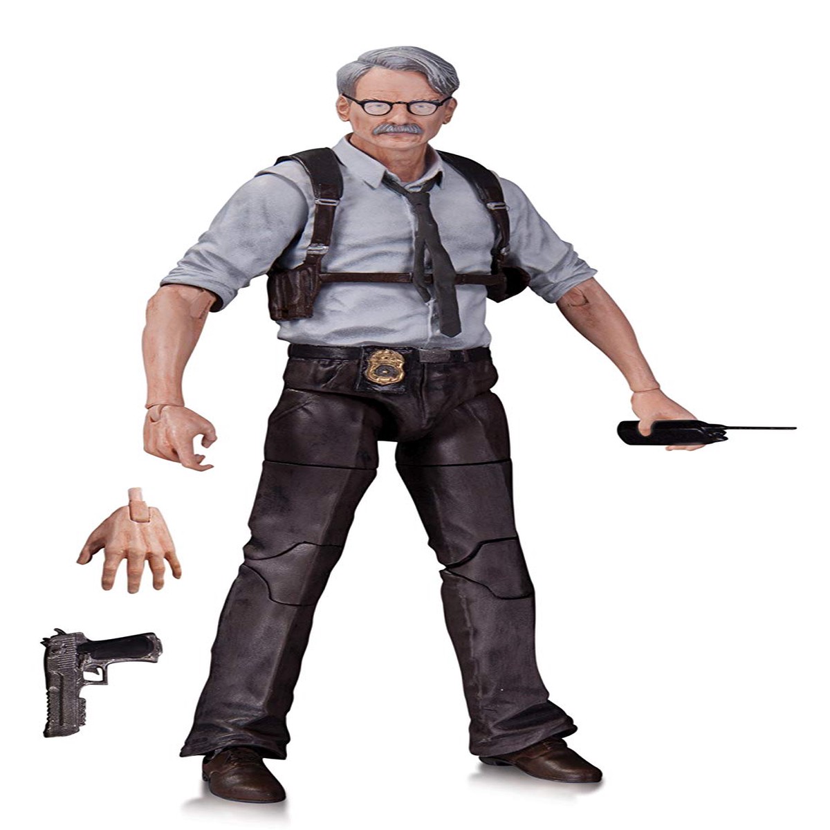 DC Collectibles Batman Arkham Knight Commisioner Gordon Action Figure