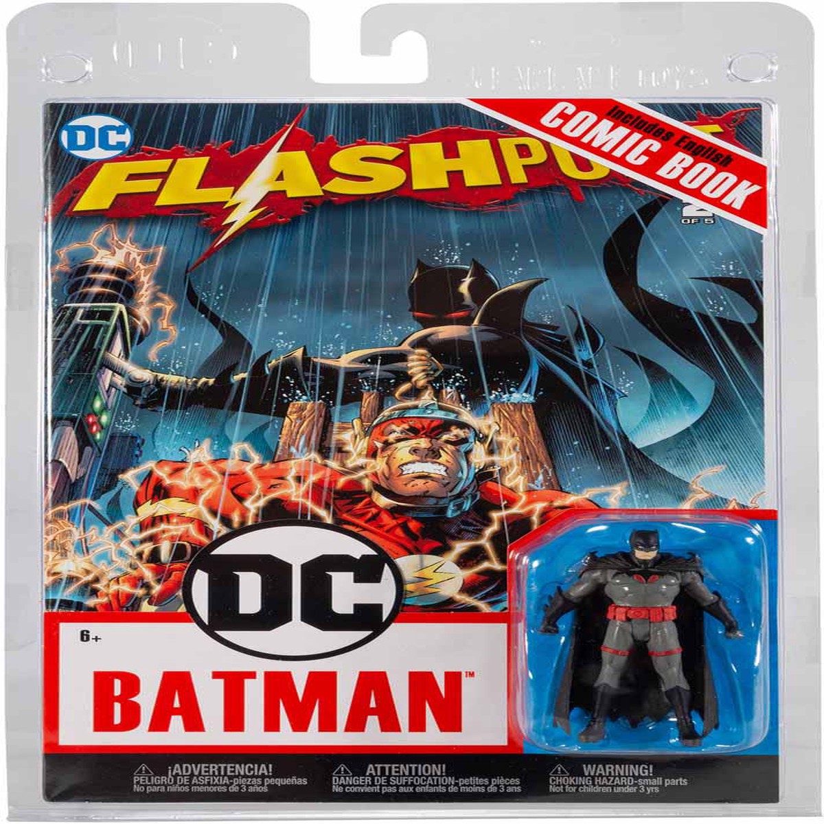 DC Direct 3 Inch Action Figure Page Punchers – Flashpoint Batman