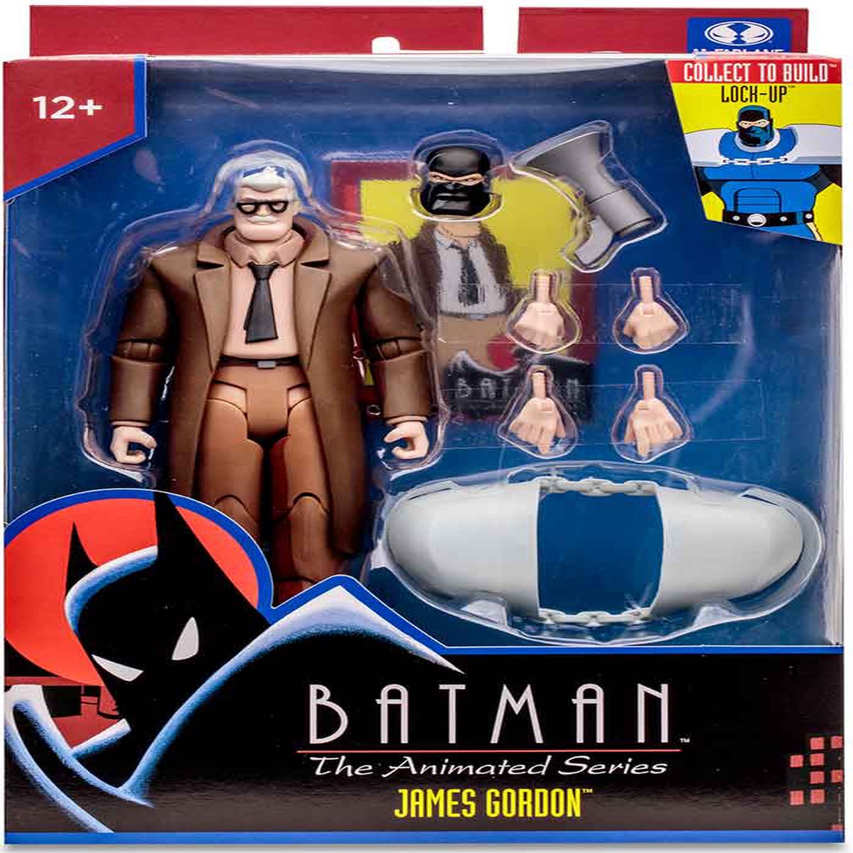 DC Direct Batman The Animated Series 7 Inch Action Figure BAF Lock-Up – James Gordon