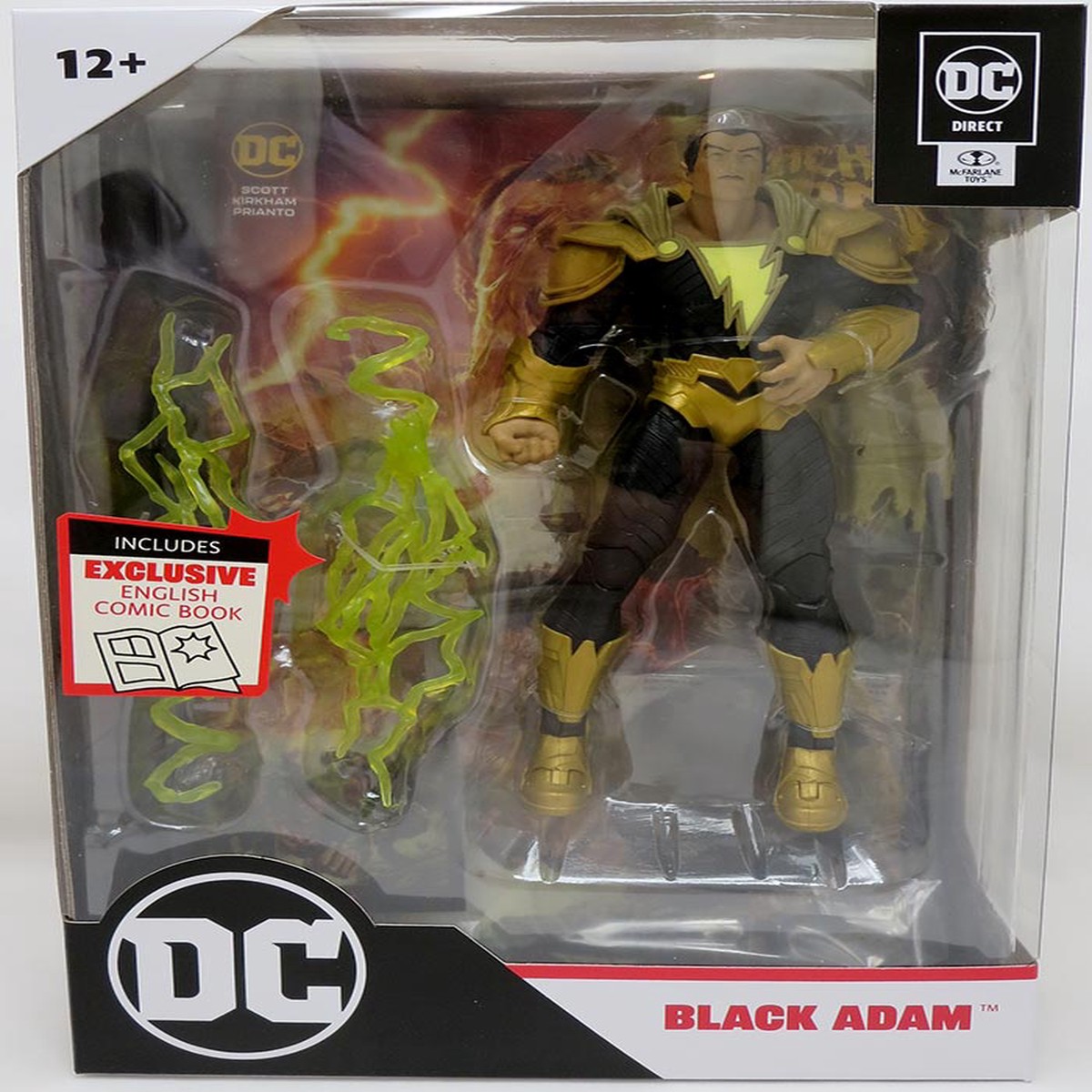 DC Direct Comics 7 Inch Action Figure Black Adam Wave 1 – Black Adam