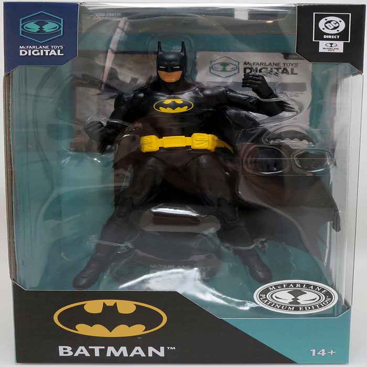 DC Direct Digital 7 Inch Action Figure Wave 5 Excusive – Batman (No Man’s Land) Platinum