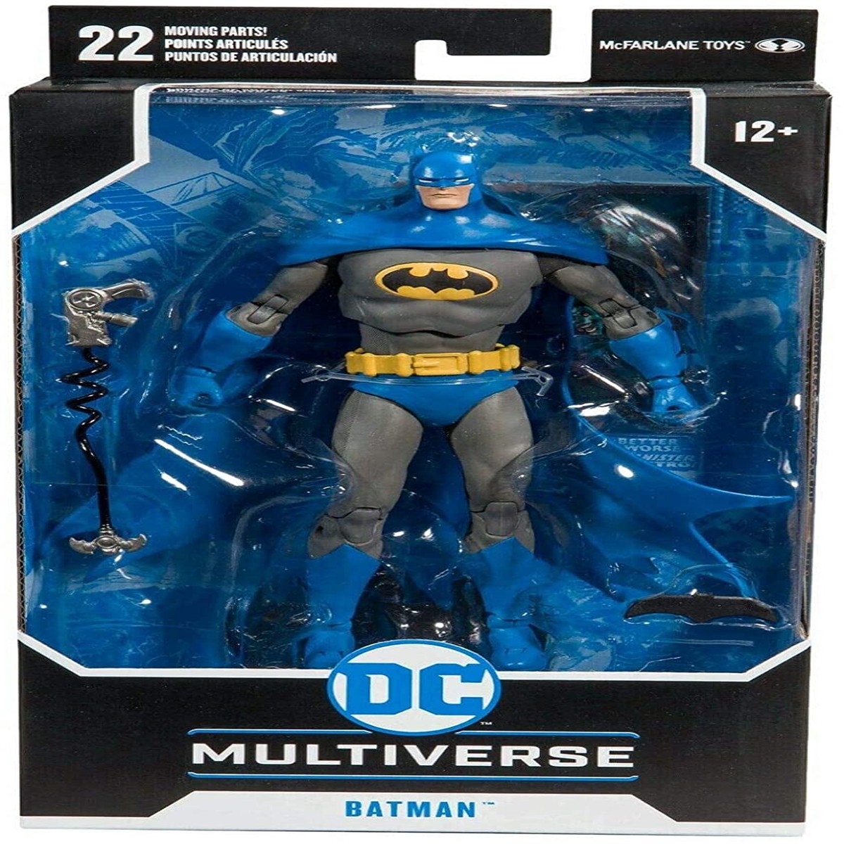 DC Multiverse 7 Inch Action Figure Comic Series – Batman Blue Variant