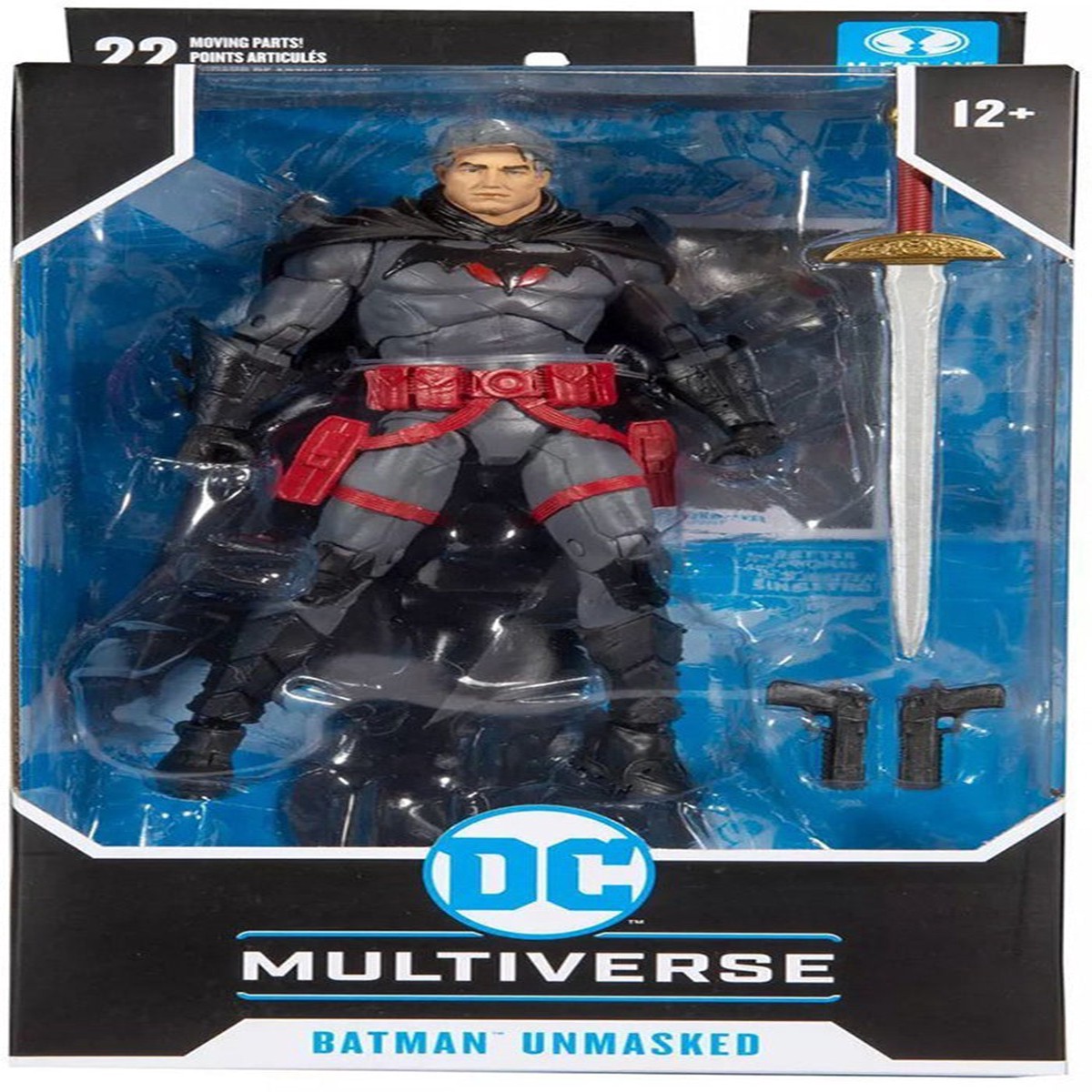DC Multiverse 7 Inch Action Figure Comic Series – Flashpoint Batman Unmasked