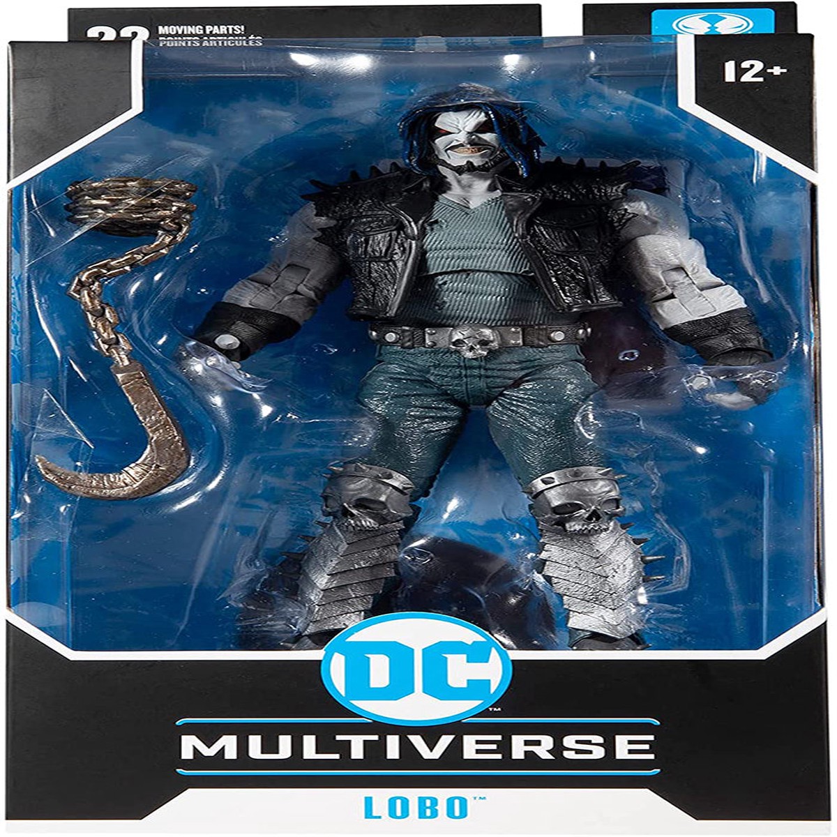 DC Multiverse 7 Inch Action Figure Comic Series – Lobo (Sub-Standard Packaging)