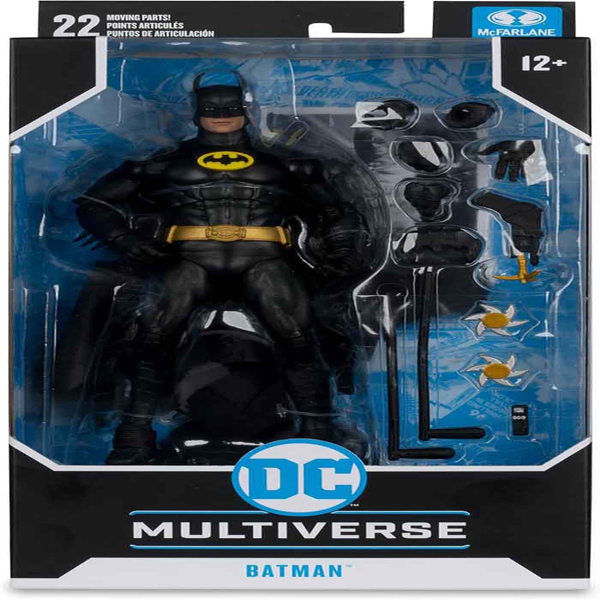 DC Multiverse Batman 1989 7 Inch Action Figure – Batman (Shelf Wear Packaging)