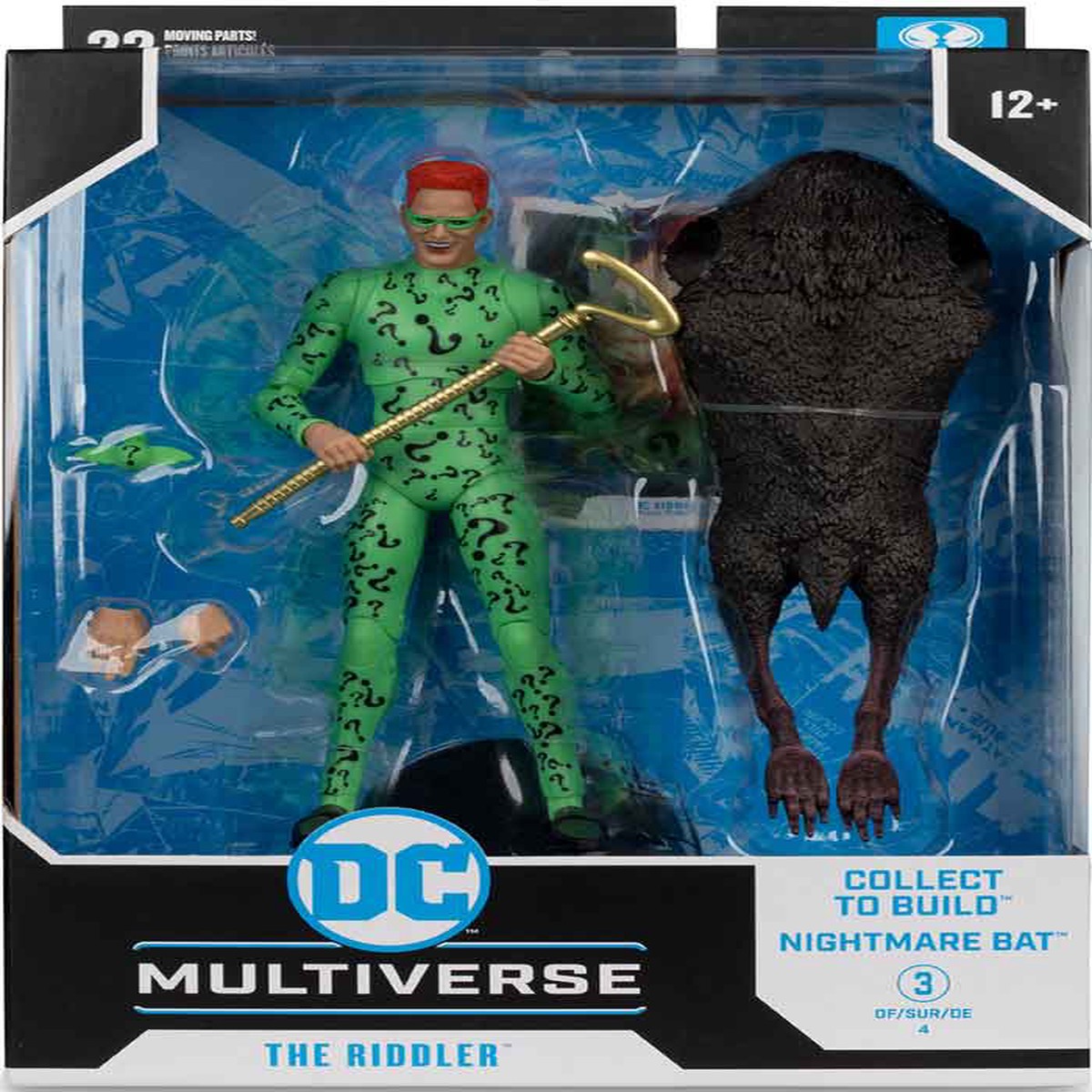 DC Multiverse Batman Forever 7 Inch Action Figure BAF Nightmare Bat – The Riddler