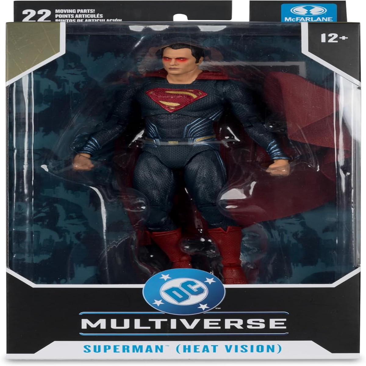 DC Multiverse Batman V Superman Dawn of Justice 7 Inch Action Figure – Superman (Heat Vision)