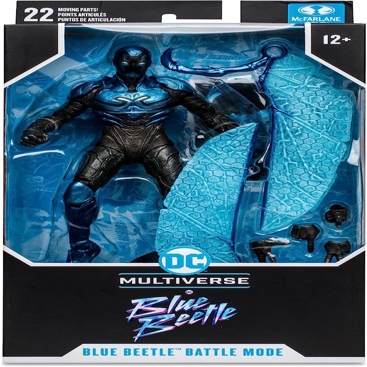 DC Multiverse Blue Beetle 7 Inch Action Figure – Blue Beetle Battle Mode