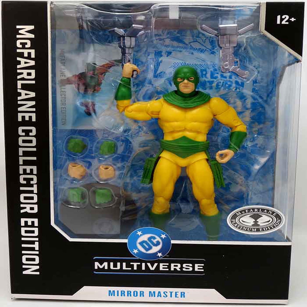 DC Multiverse Collector 7 Inch Action Figure Wave 12 Exclusive - Mirror Master Platinum
