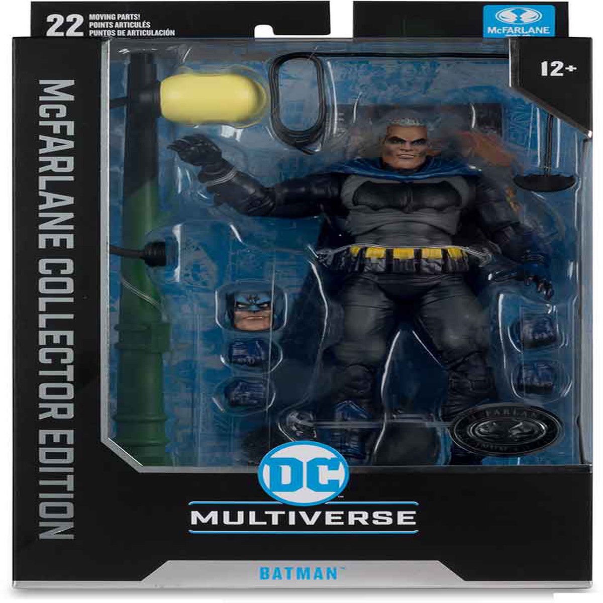 DC Multiverse Collector Edition 7 Inch Action Figure The Dark Knight Returns Exclusive – Batman Darker Suit Platinum