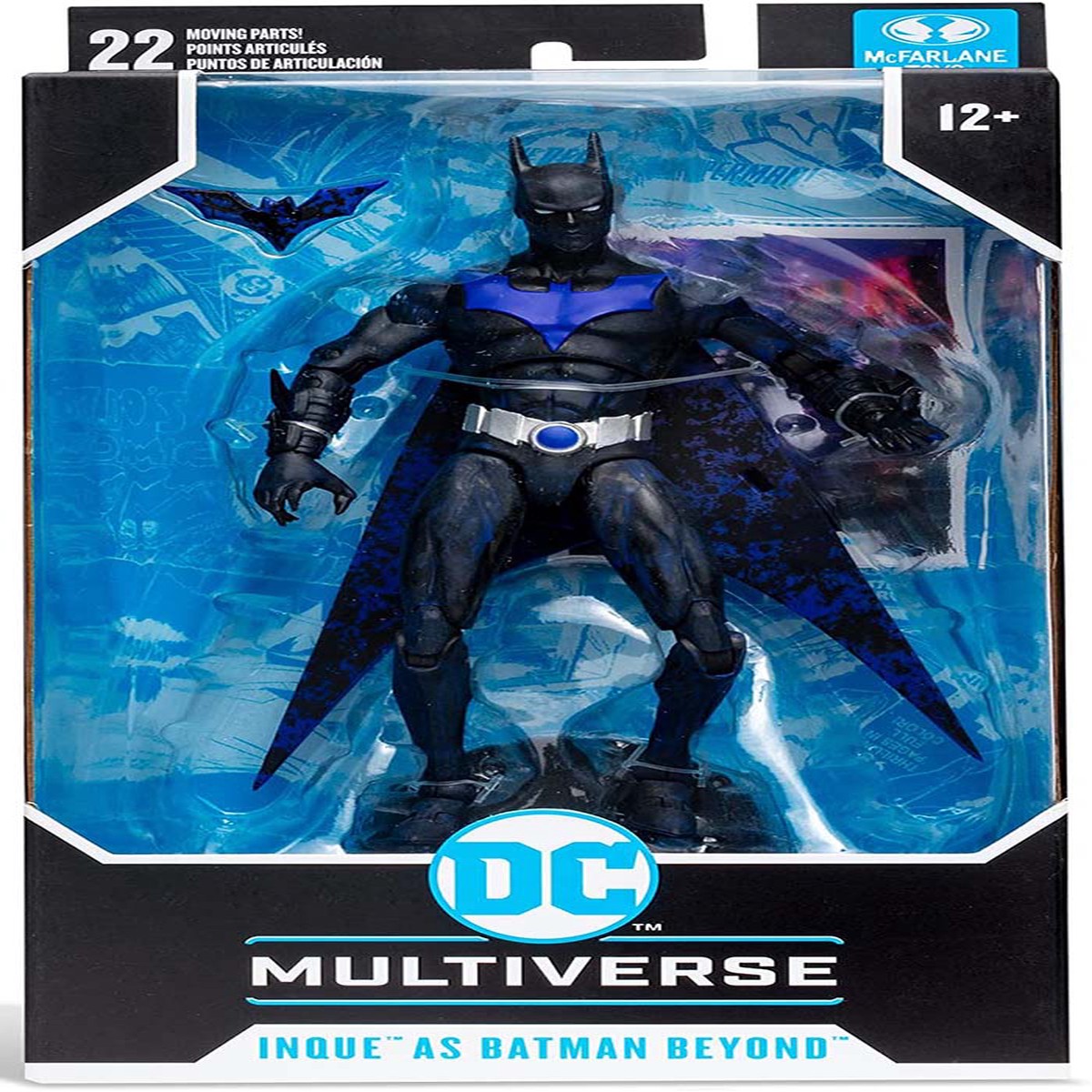 DC Multiverse Comic 7 Inch Action Figure Batman Beyond – Inque as Batman Beyond