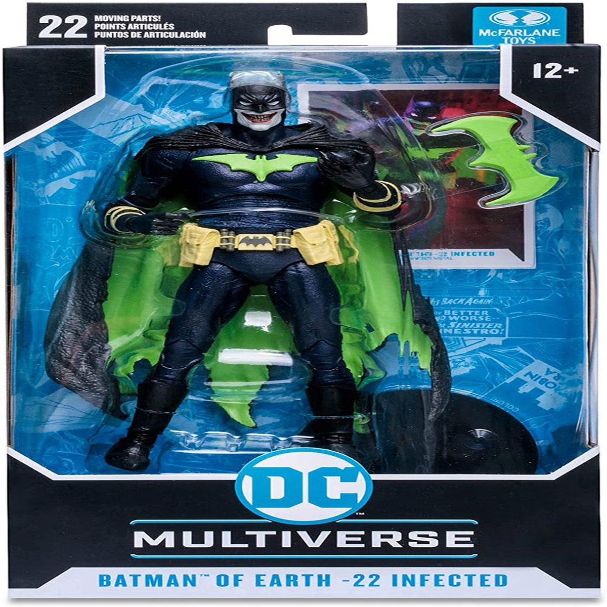DC Multiverse Comic 7 Inch Action Figure Batman Who Laughs – Batman Who Laughs as Batman