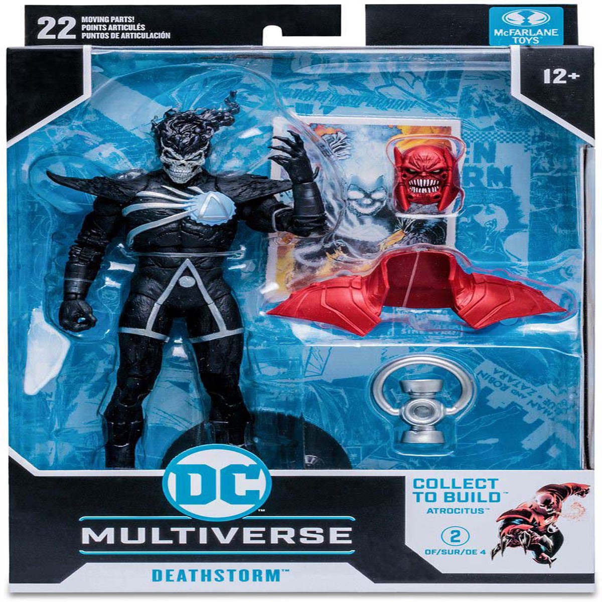 DC Multiverse Comic 7 Inch Action Figure Blackest Night BAF Atrocitus – Deathstorm
