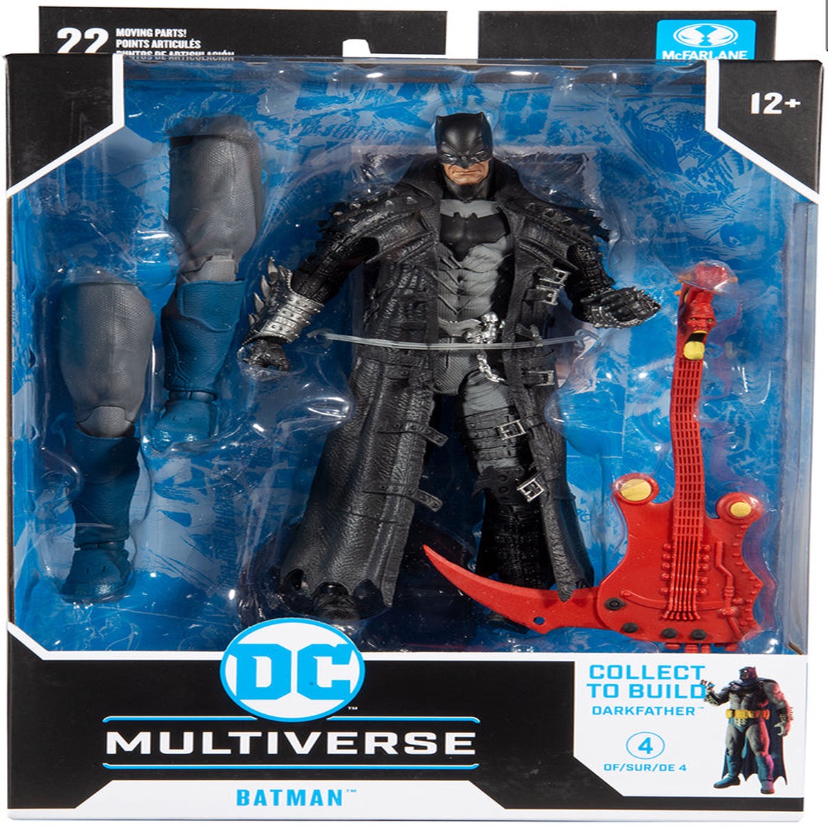 DC Multiverse Comic Series 7 Inch Action Figure BAF Darkfather – Death Metal Batman Version 2