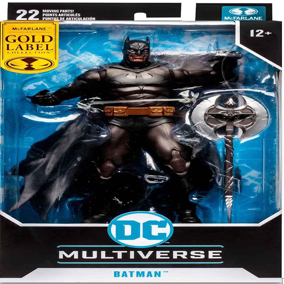 DC Multiverse Comics 7 Inch Action Figure DC vs Vampires Exclusive – Batman Gold Label