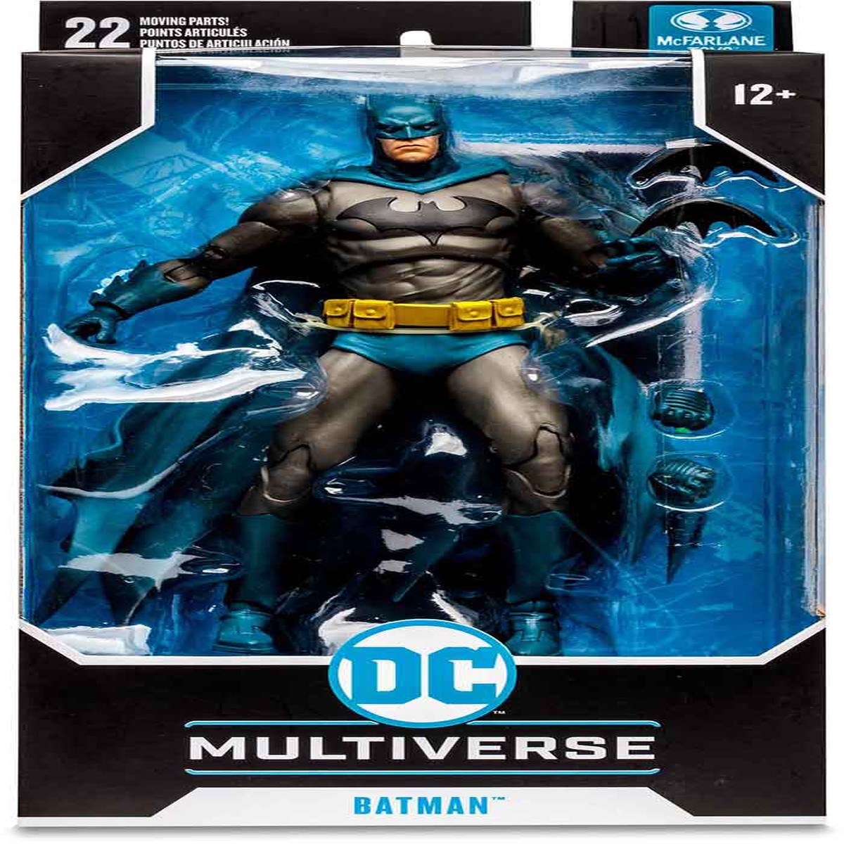 DC Multiverse Comics 7 Inch Action Figure Hush – Batman Blue Grey Variant