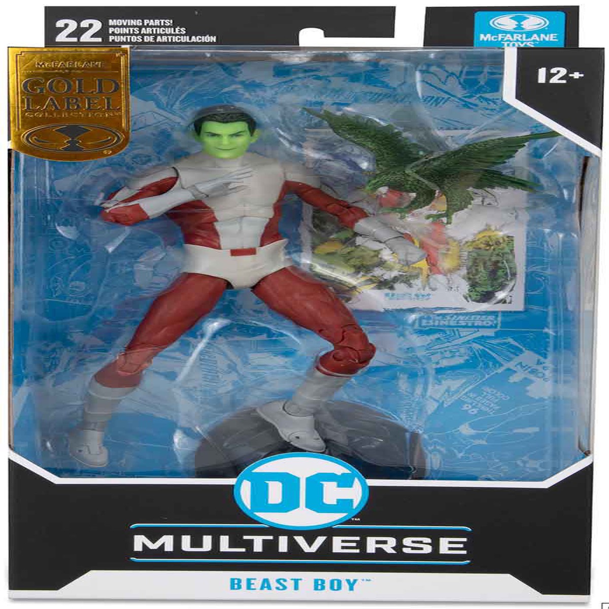 DC Multiverse Comics 7 Inch Action Figure Teen Titans Exclusive – Beast Boy (Gold Label)