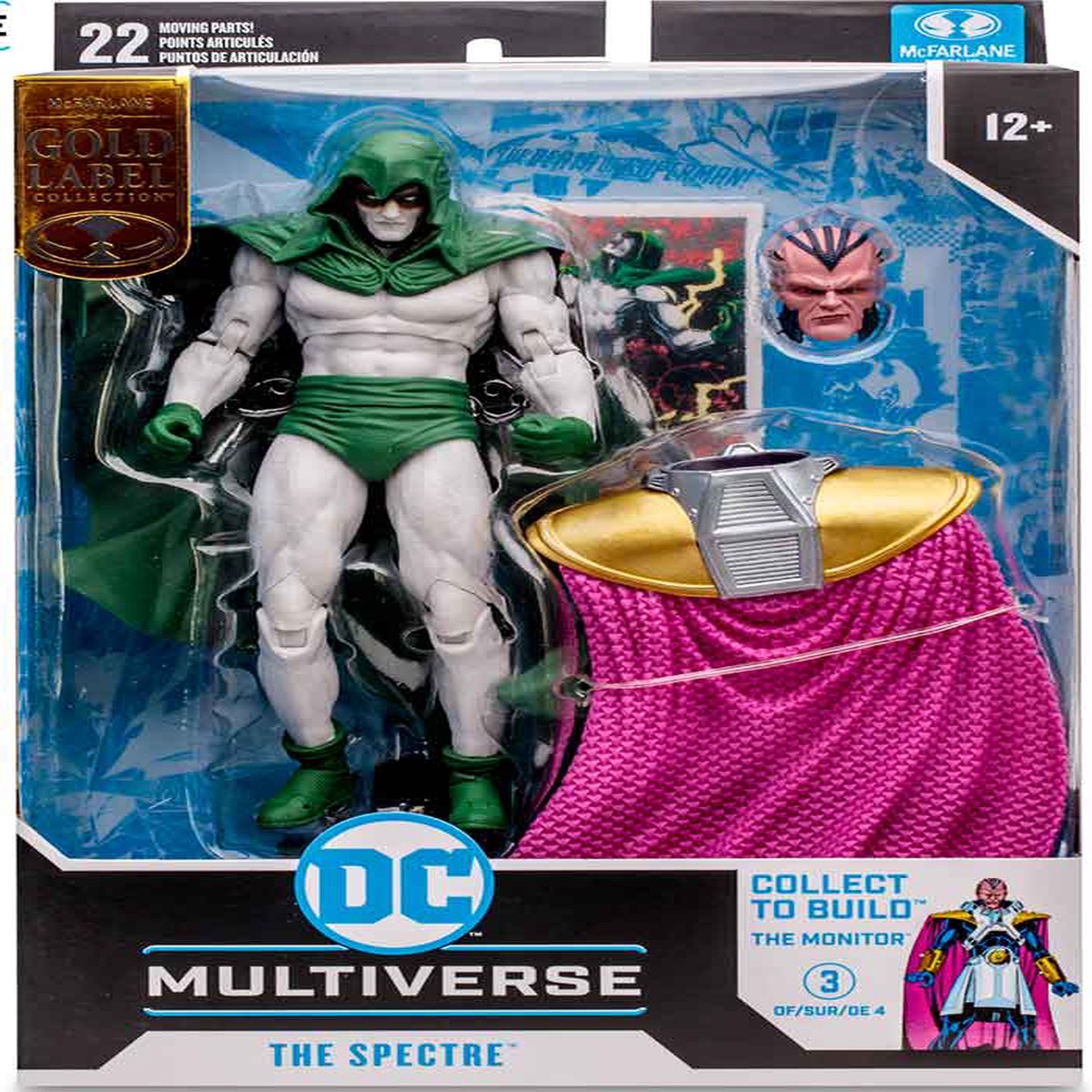 DC Multiverse Crisis On Infinite Earths 7 Inch Action Figure BAF The Monitor Exclusive – The Spectre Gold Label