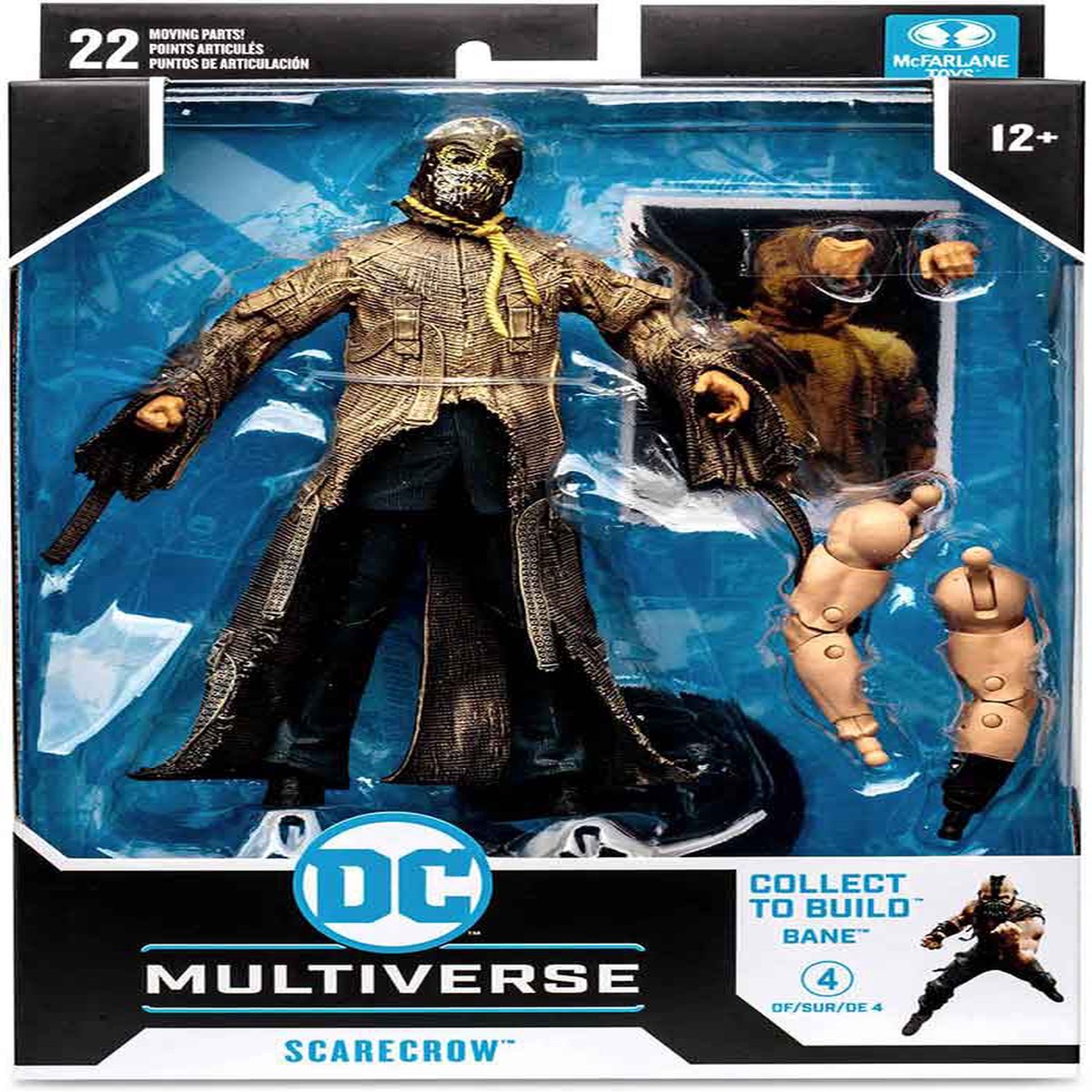 DC Multiverse Dark Knight 7 Inch Action Figure BAF Bane – Scarecrow