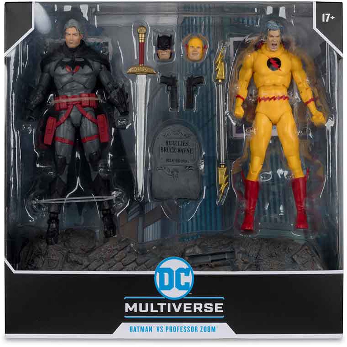 DC Multiverse Flashpoint 7 Inch Action Figure 2-Pack – Batman vs Professor Zoom