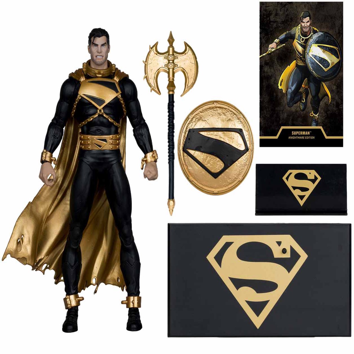 DC Multiverse Future State 7 Inch Action Figure Exclusive – Superman Knightmare Edition Gold Label