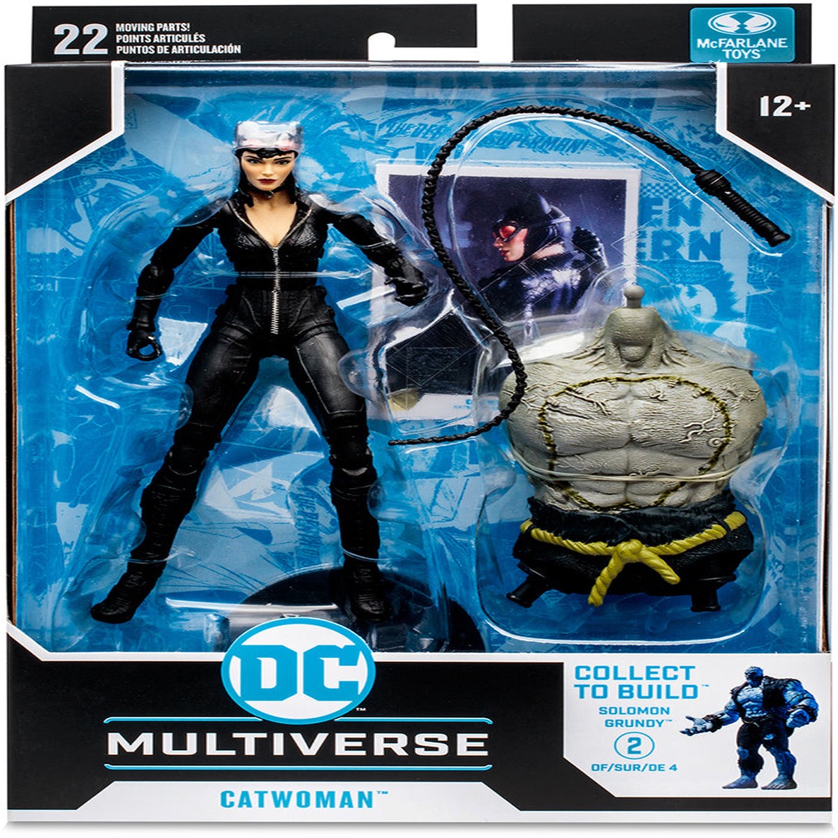 DC Multiverse Gaming 7 Inch Action Figure BAF Solomun Grundy – Catwoman