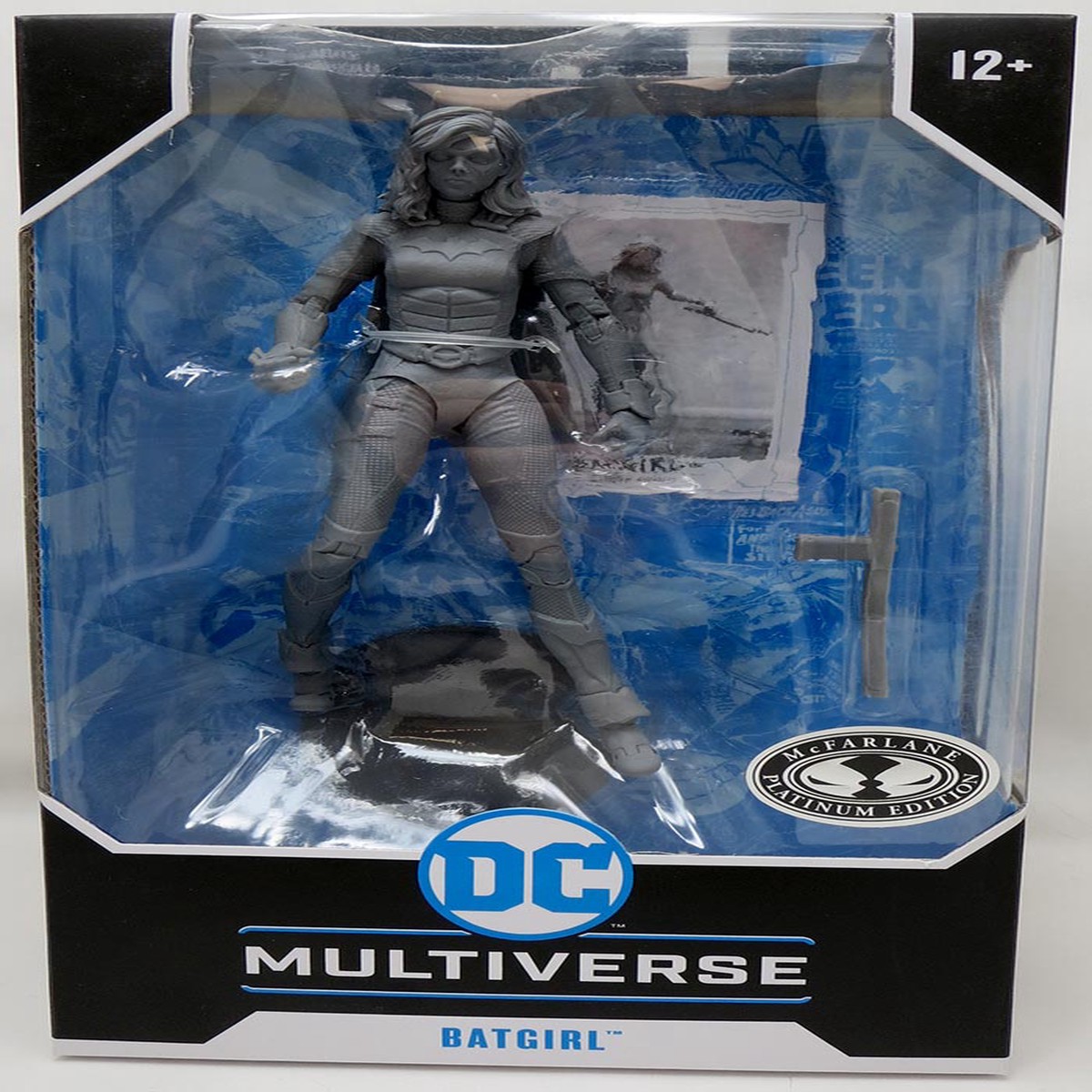 DC Multiverse Gaming 7 Inch Action Figure Gotham Knights Wave 6 – Batgirl (Grey Color) Platinum Edition