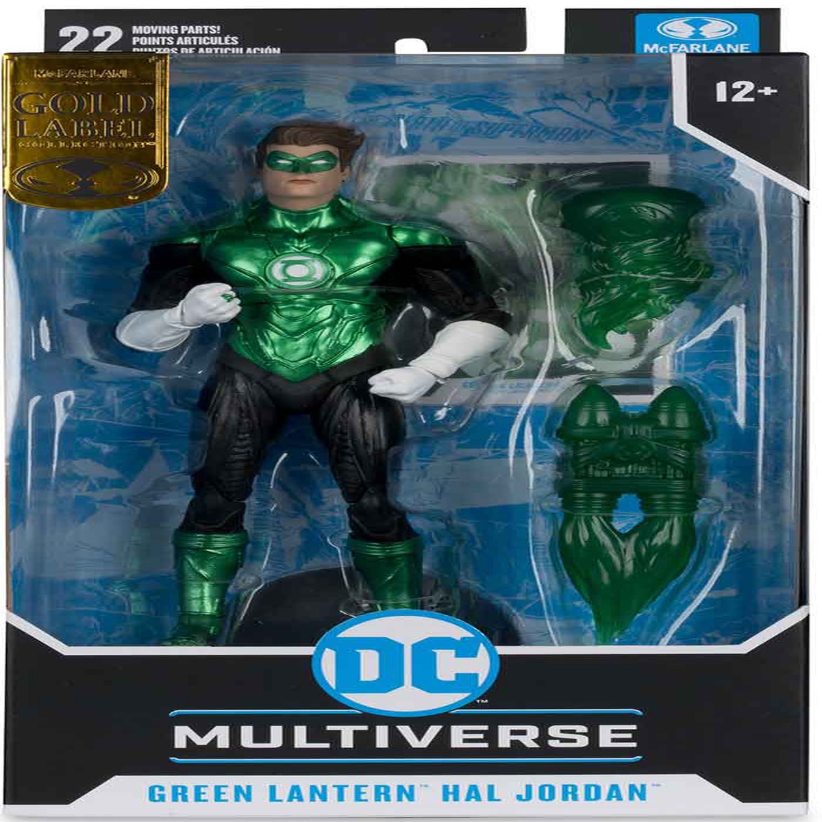 DC Multiverse Green Lantern 7 Inch Action Figure Exclusive – Hal Jordan Gold Label