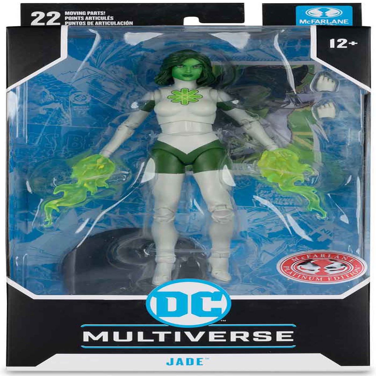 DC Multiverse Green Lantern Corps 7 Inch Action Figure Exclusive – Jade Red Platinum