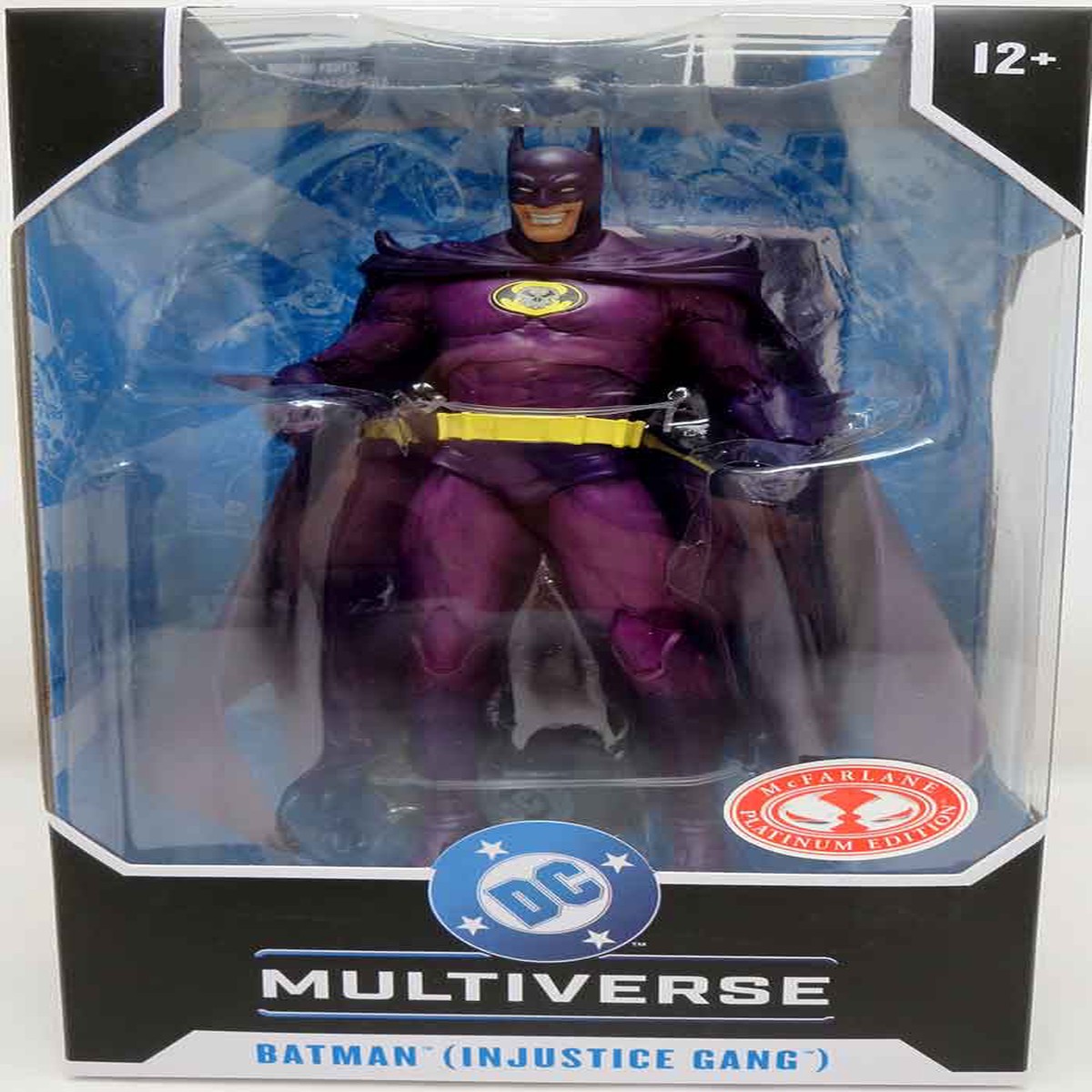 DC Multiverse JLA Rock Of Ages 7 Inch Action Figure Exclusive – Batman Injustice Gang Red Platinum