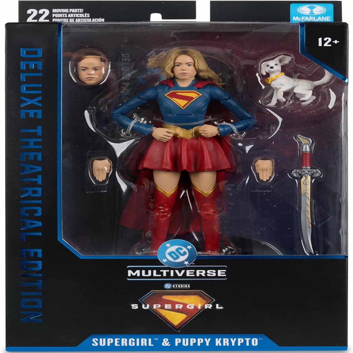 DC Multiverse Supergirl 7 Inch Action Figure Theatrical Edition – Supergirl and Baby Krypto