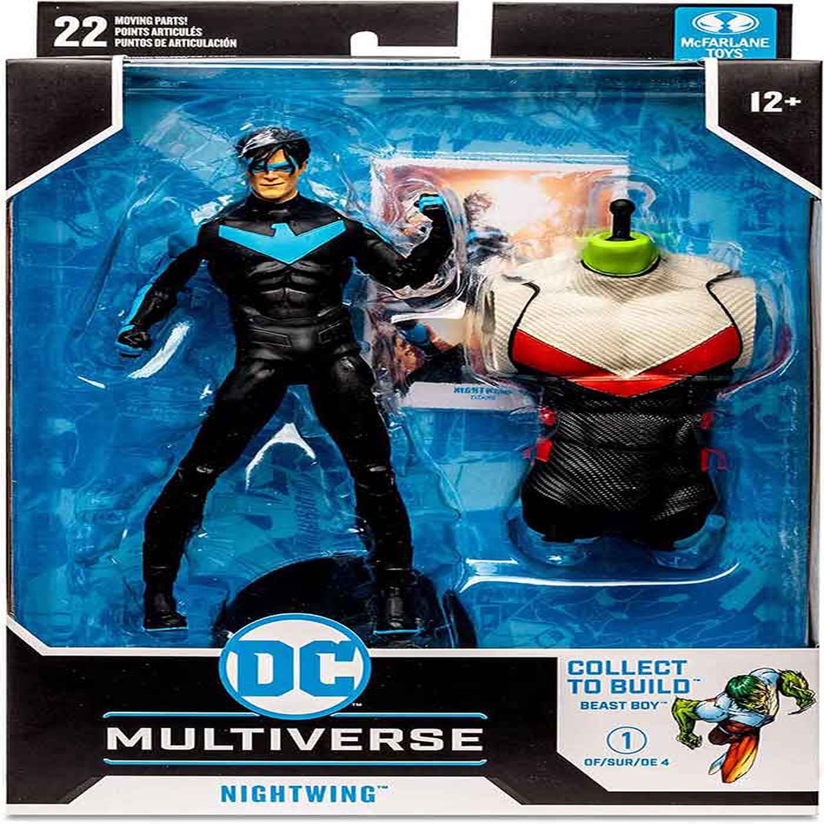 DC Multiverse Teen Titans 7 Inch Action Figure BAF Beast Boy – Nightwing