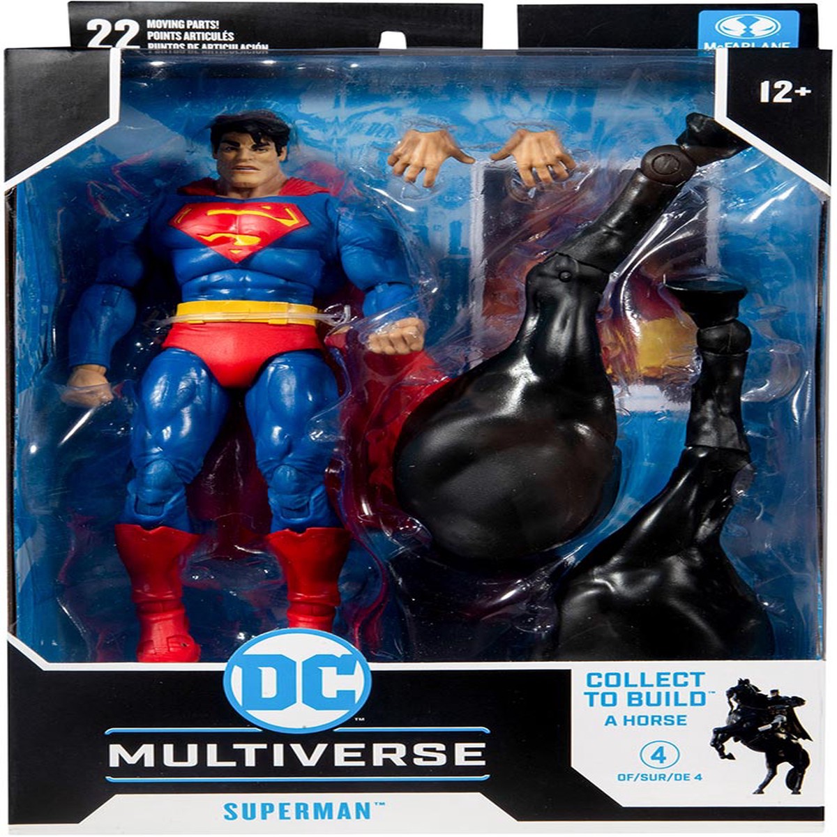 DC Multiverse The Dark Knight Returns 7 Inch Action Figure BAF Batman Horse – Superman