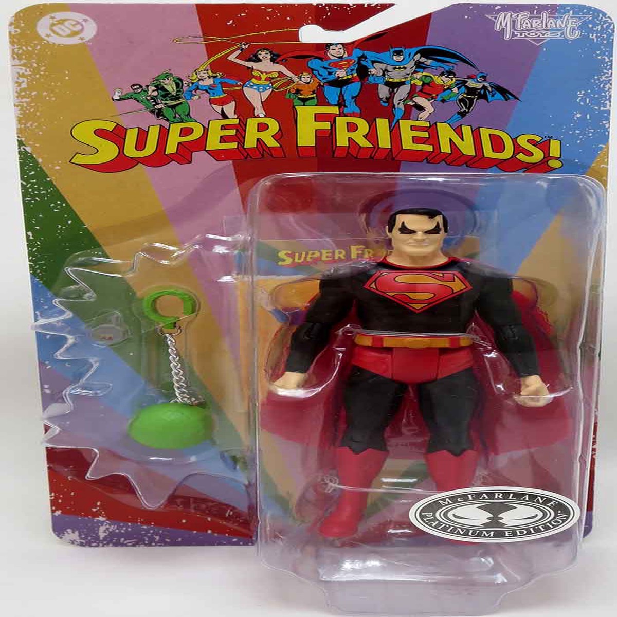 DC Retro Superfriends 6 Inch Action Figure Wave 2 Exclusive – Superman Platinum