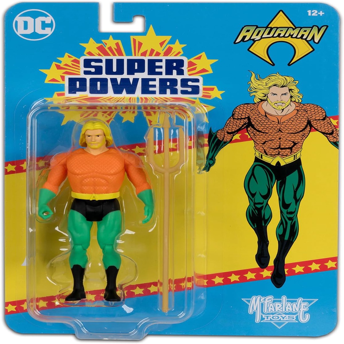 DC Super Powers 4 Inch Action Figure Wave 10 Crowdfunded Exclusive – Aquaman Matte Orange Suit