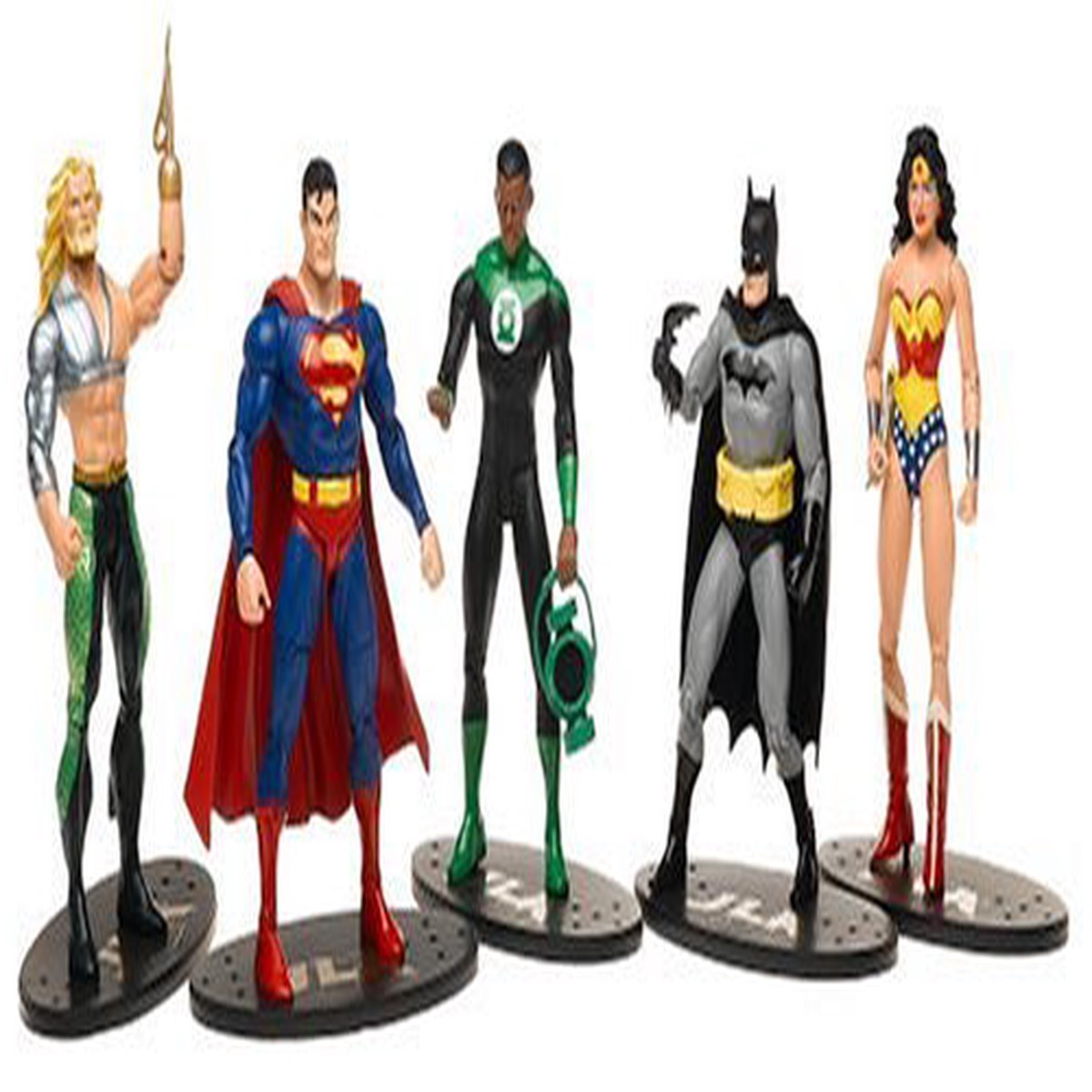 Justice League 6 Inch Action Figure Box Set – JLA Gift Set (Previously Opened and Displayed)