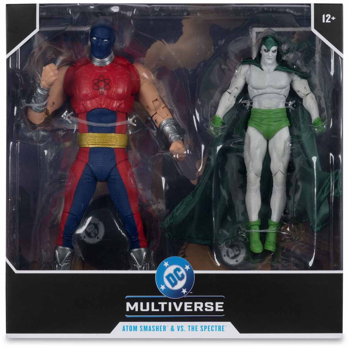 DC Multiverse JSA Black Vengeance 7 Inch Action Figure 2-Pack – Atom Smasher vs. The Spectre