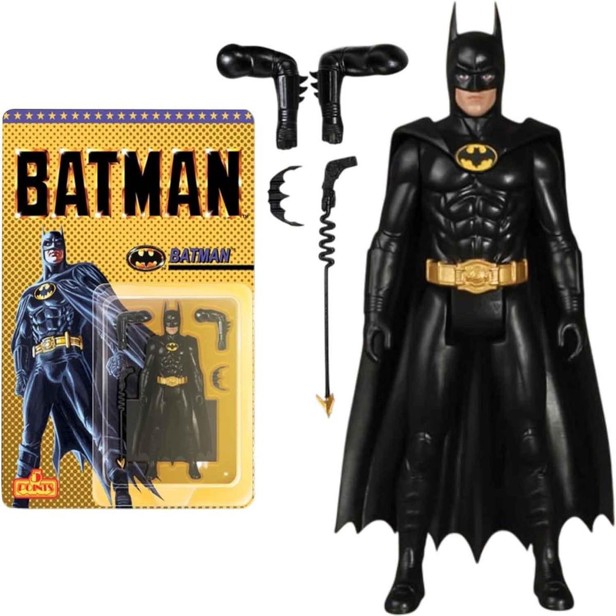 Batman 1989 3.75 Inch Action Figure 5 Points – Batman
