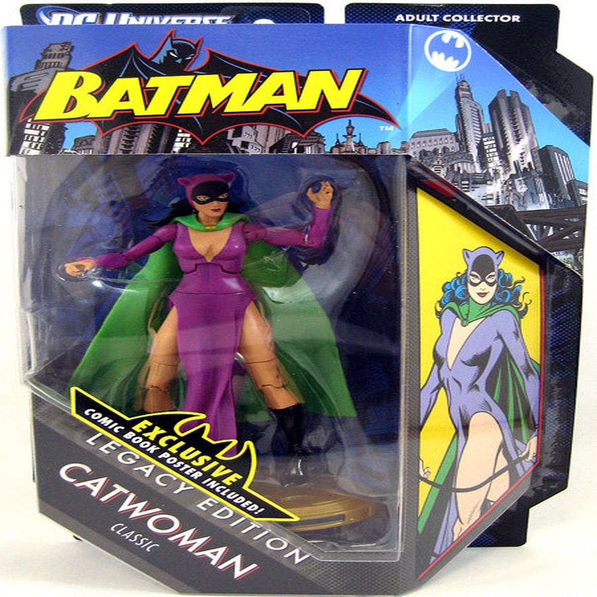 Batman Legacy 6 Inch Action Figure Series 3 – First Appearance Catwoman (Shelf Wear Packaging)