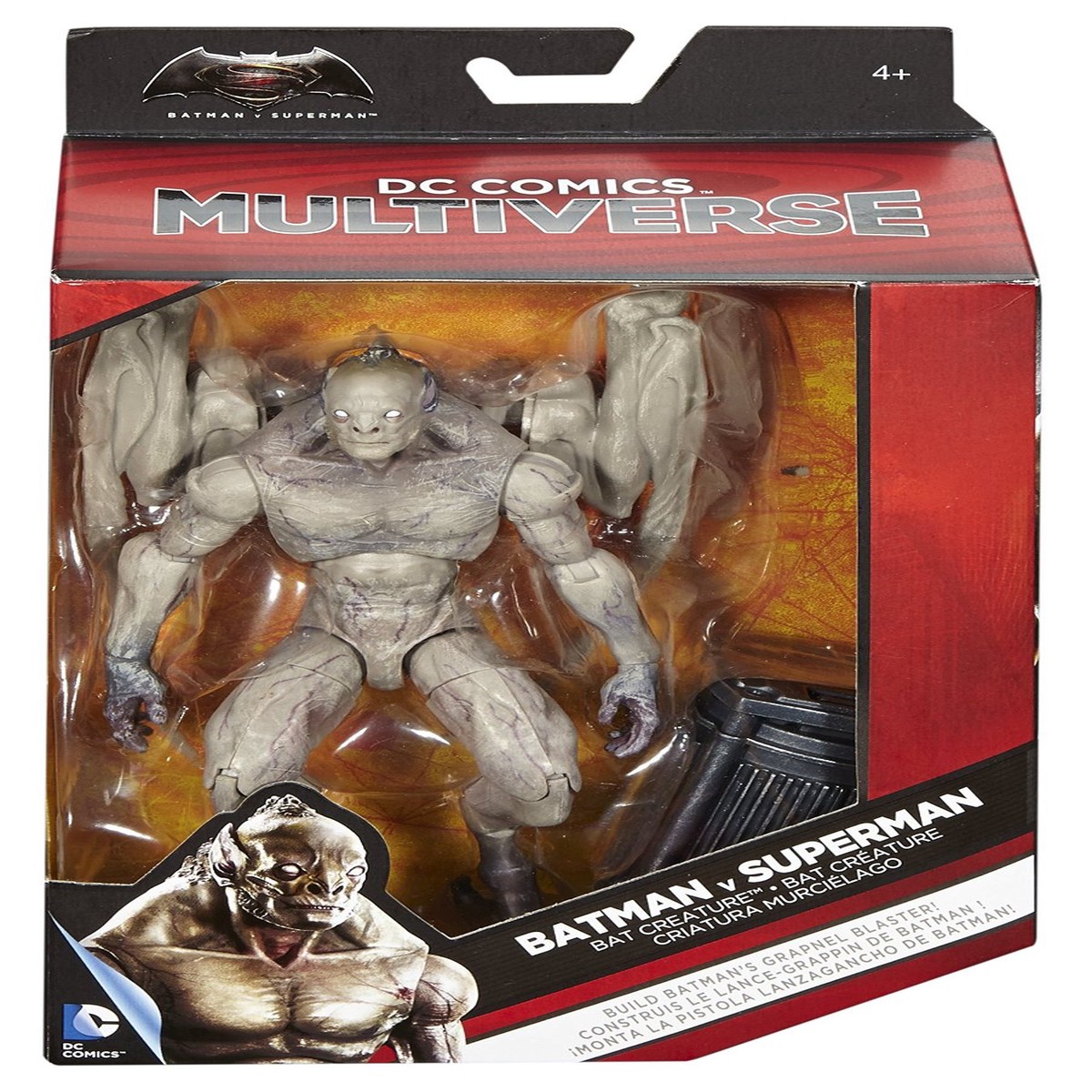 DC Comics Multiverse 6 Inch Action Figure Grapnel Blaster Series – Batman V Superman Bat Creature #7 of 8 (Shelf Wear Packaging)