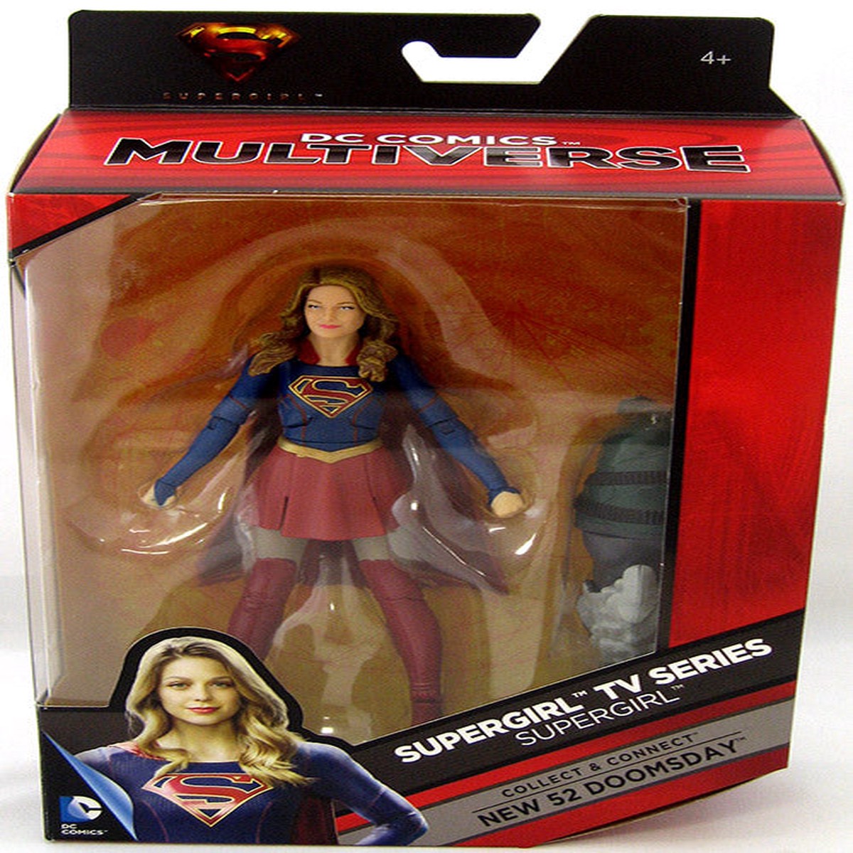DC Comics Multiverse 6 Inch Action Figure New 52 Doomsday Series – Supergirl TV Show Supergirl #4 of 6 (Shelf Wear Packaging)