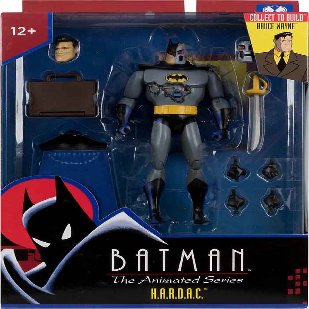 DC Direct Batman The Animated Series 6 Inch Action Figure BAF Bruce Wayne – H.A.R.D.A.C.