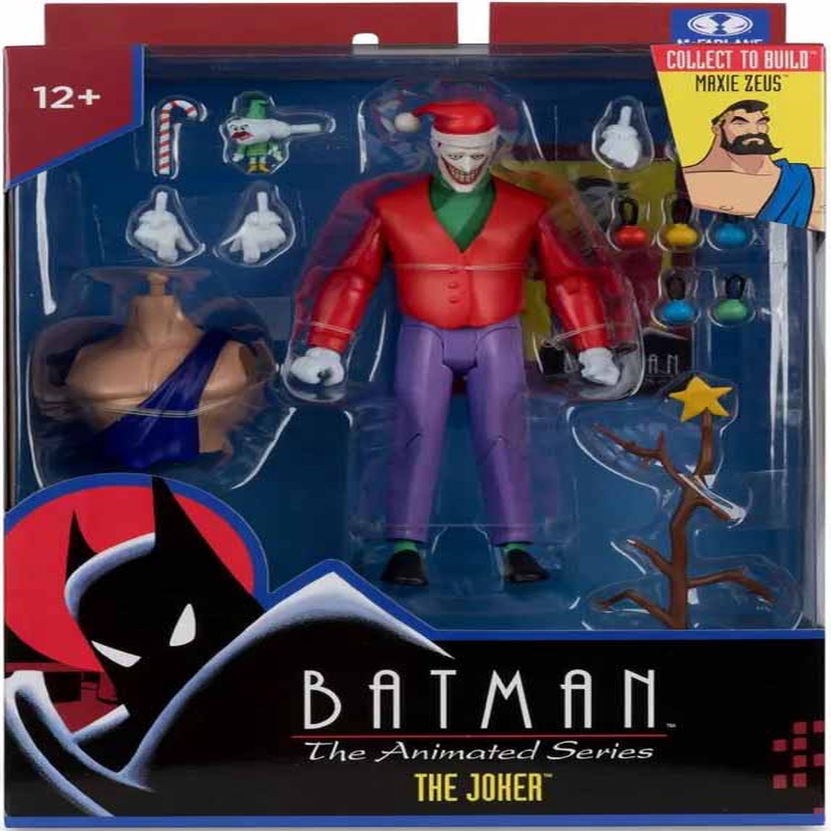 DC Direct Batman The Animated Series 6 Inch Action Figure BAF Maxie Zeus Exclusive – Christmas with the Joker