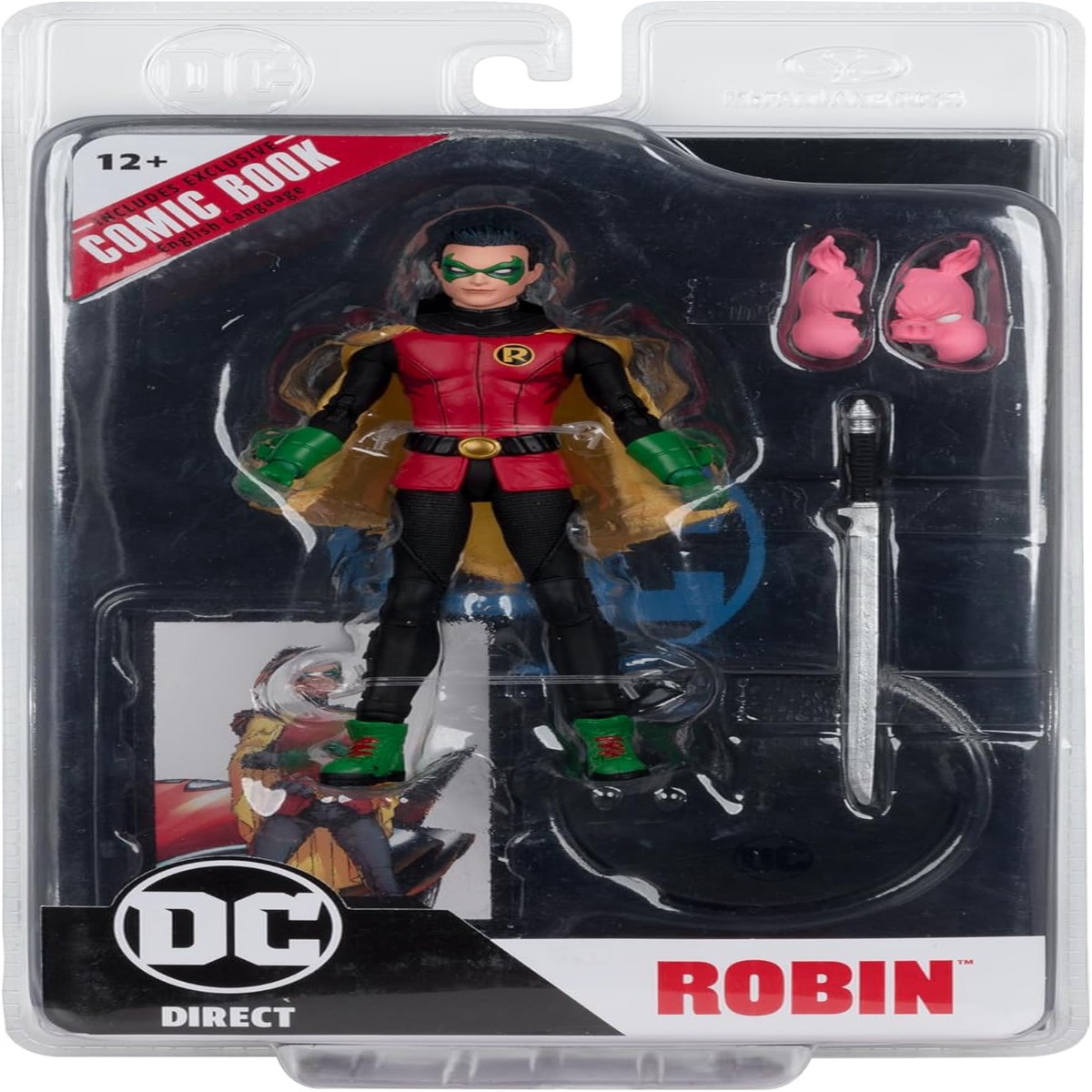 DC Direct Comic 7 Inch Action Figure Wave 6 – Robin (Batman: Reborn)