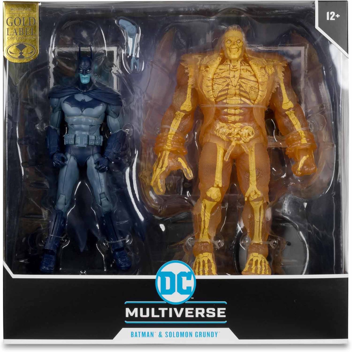 DC Multiverse Arkham City 7 Inch Action Figure 2-Pack Exclusive – Batman & Solomon Grundy Gold Label