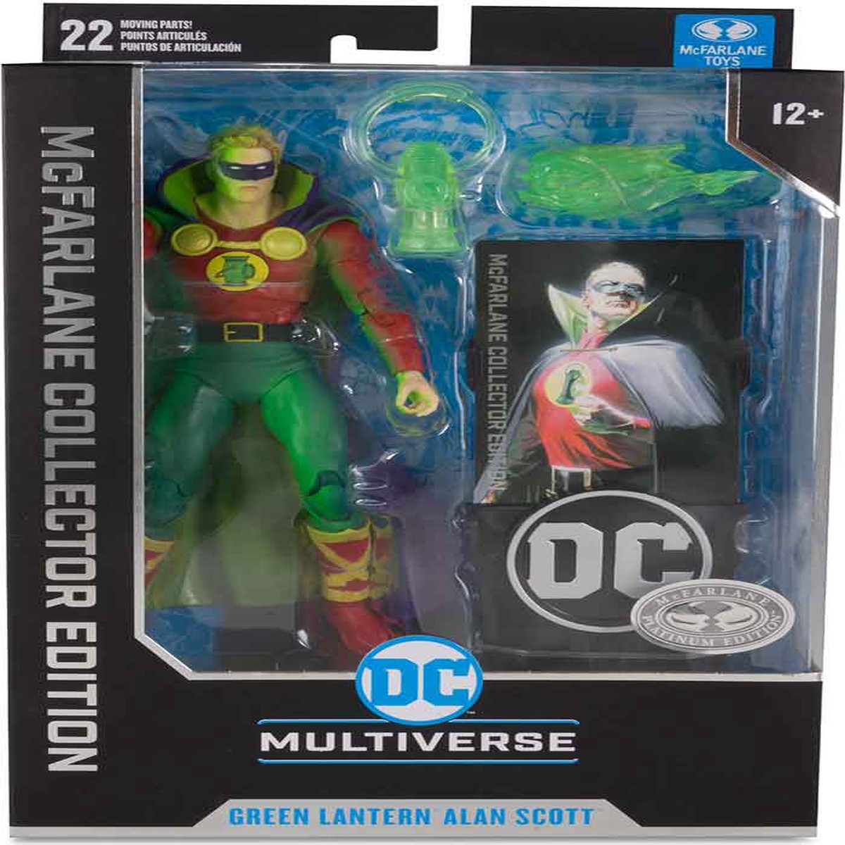 DC Multiverse Collector Edition 7 Inch Action Figure Exclusive – Green Lantern Alan Scott Platinum