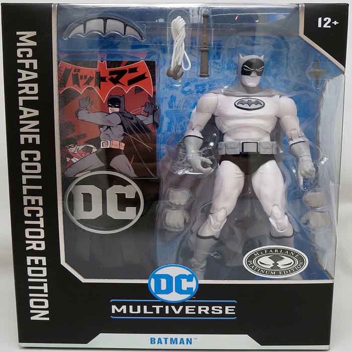 DC Multiverse Collector Edition 7 Inch Action Figure Wave 5 – Batman (Bat-Manga) Platinum
