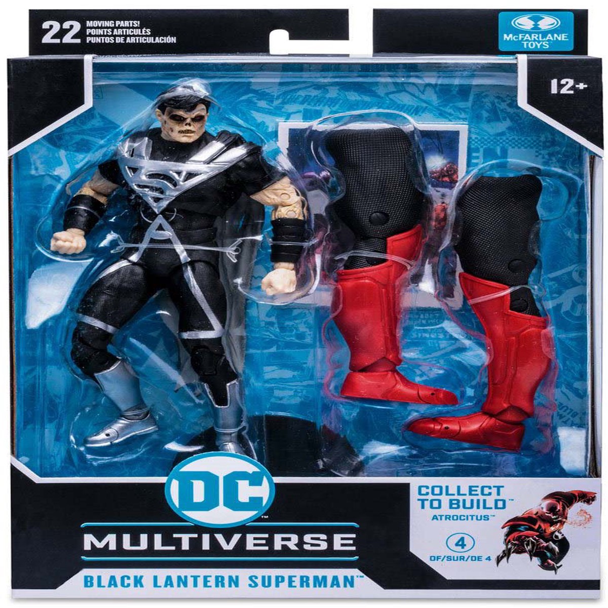 DC Multiverse Comic 7 Inch Action Figure Blackest Night BAF Atrocitus – Superman