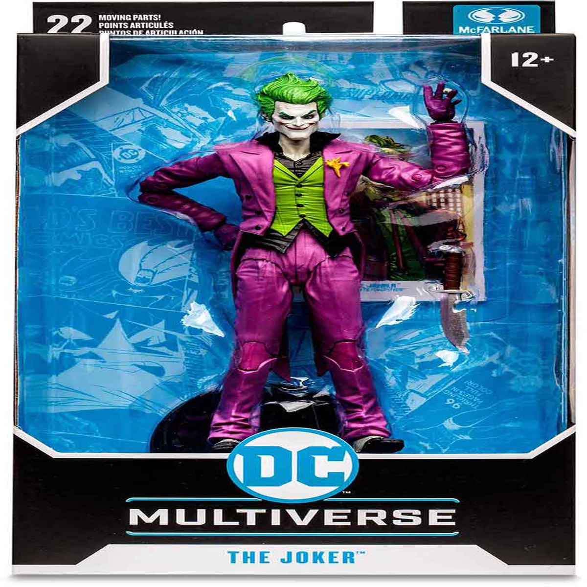 DC Multiverse Comics 7 Inch Action Figure Infinite Frontier – The Joker