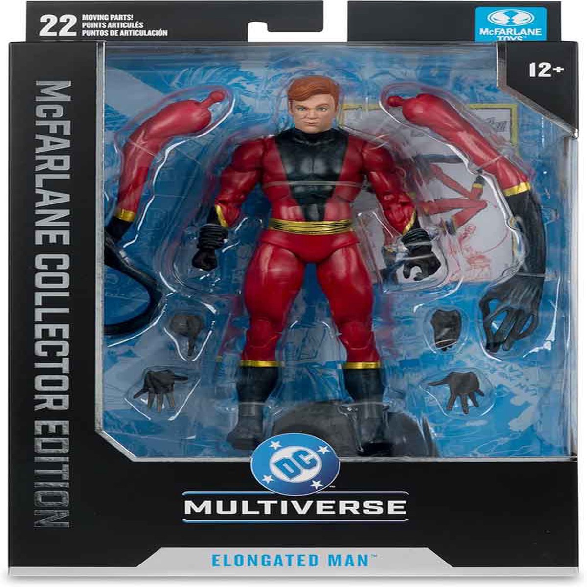 DC Multiverse DC Classic 7 Inch Action Figure Collector Edition – Elongated Man (Red Suit)